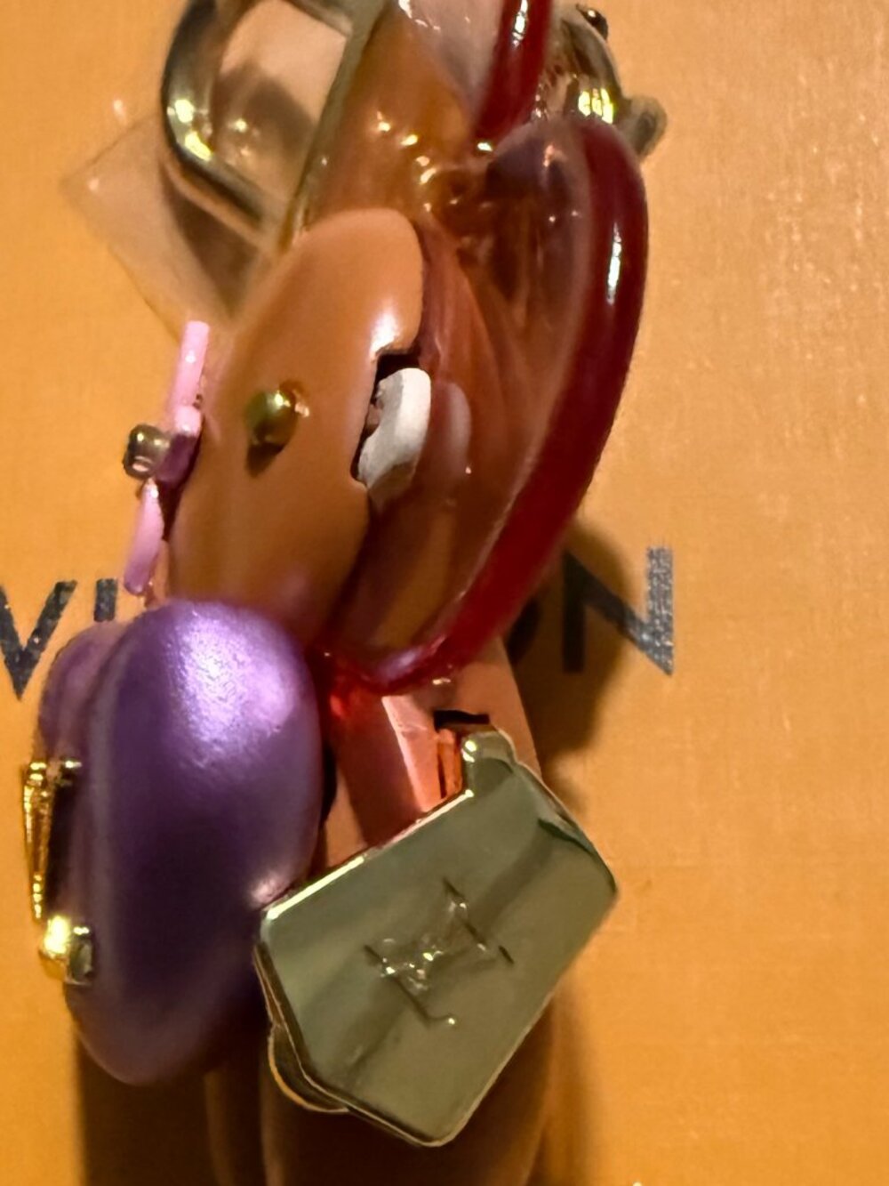 STUNNING Large Bag Charm-Brand New with Dustbag and LV Box! - Picture 3 of 6